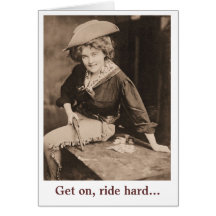 The Cowgirl Way Greeting Card