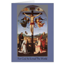 "The Crucifixion" by Raphael Greeting Cards