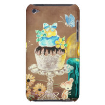 The Cupcake, the Candle, and the Mouse iPod Case-Mate Cases