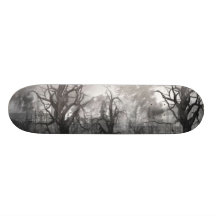 THE DARKNESS OF THE FOREST CUSTOM SKATE BOARD