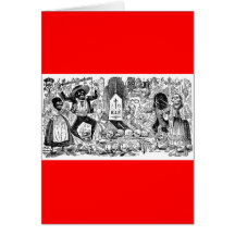 The Day of the Dead, Mexico. Circa early 1900's Cards