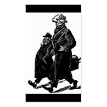 The Day of the Dead Painting circa 1955 Business Card Template