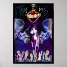 The Death Card Tarot Print