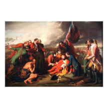 The Death of General Wolfe by Benjamin West 1770 Photo Print