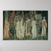 The Departure of the Knights Print