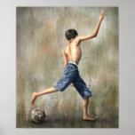The Desire - Jackie Liao - Soccer Futebol Futbol Posters
