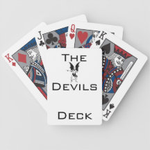 The Devils Deck Bicycle Poker Cards