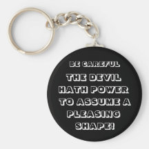 THE DEVILS WAYS key chain