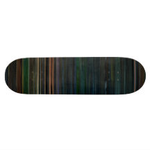 The Doctor's Wife Barcode Custom Skateboard
