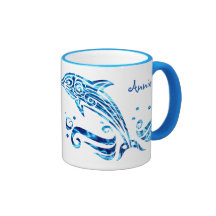 The Dolphin is My Friend Blue Sea Water Marine Joy Mug