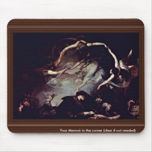 The Dream Of The Shepherd By Füssli Johann Heinric Mousepad