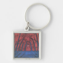 The dreaming boy III by Walter Gramatte Keychains