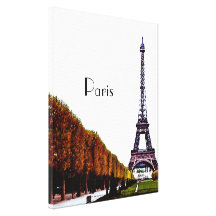 The Eiffel Tower - Paris Canvas Print
