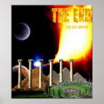 The End Mayan Calendar Poster