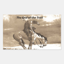 The End of the Trail Stickers