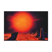 The End of the World Gallery Wrapped Canvas