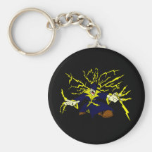 The Evil Zap Man Magnet Key Chains