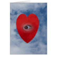 The Eye of The Heart Greeting Card