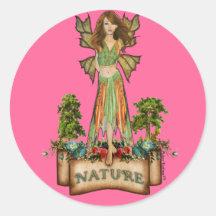 The Fairy of Nature Sticker