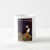 The Famous Shetland Puffin Mug