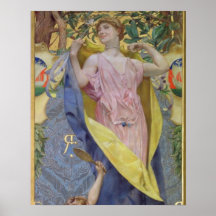The Feminine Toilet (panel) Print