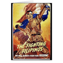 The Fighting Filipinos Card