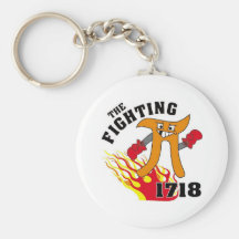 The Fighting Pi Keychain