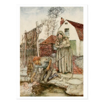 The Fisherman and his Wife postcards