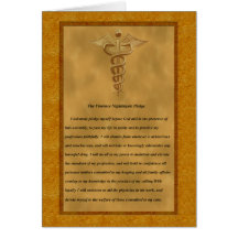 The Florence Nightingale Pledge Greeting Cards