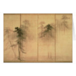 The forest of pines card