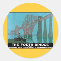 The Forth Bridge - North Eastern Railway Sticker