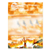 the four horsemen postcard