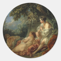 The Four Seasons, Summer - François Boucher Sticker