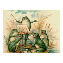 The Frog Band Postcards