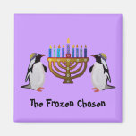 The Frozen Chosen Hannukah Magnets