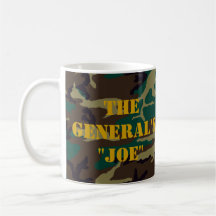The General's "Joe" Coffee Mug