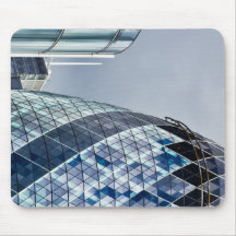 The Gherkin Building London Mouse Mats
