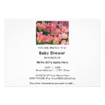 The Girl Is On The Way- Invitation invitations