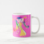 The girl the child draws mug