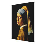 The Girl with a Turban/Girl with the Pearl Earring Canvas Print