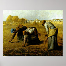 The Gleaners by Jean-Francois Millet Print