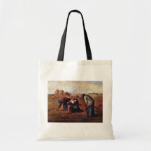 The Gleaners By Millet  (Best Quality) Canvas Bags