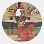 The Goddess Isis,  By Ägyptischer Maler Um 1360 Stickers