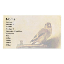 The Goldfinch., Puttertje  By Carel Fabritius Business Card