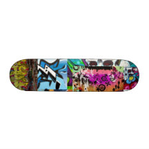 The graffitti board skate board