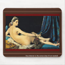 The Grand Odalisque, Français La Grande Odalisque Mousepad