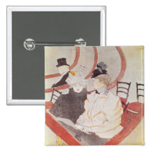 The Grande Loge, 1897 Pinback Button