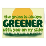 The Grass is Always Greener Card
