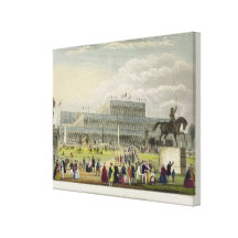 The Great Exhibition of all Nations, by Chavanne, Gallery Wrapped Canvas