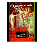 The Great Raymond! Postcard